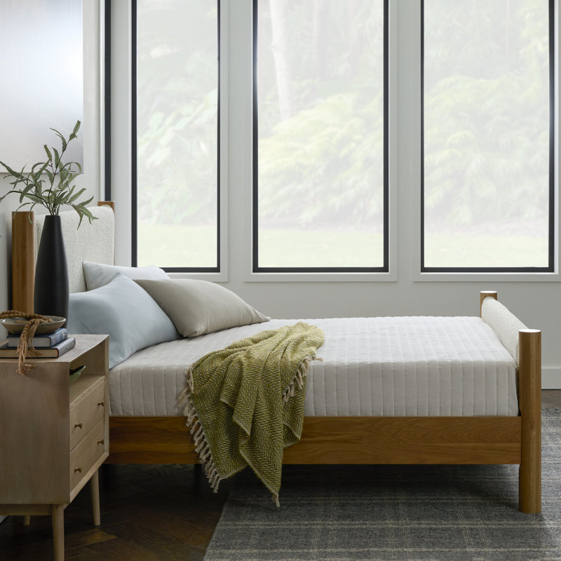 Leilani upholstered bed frame sales